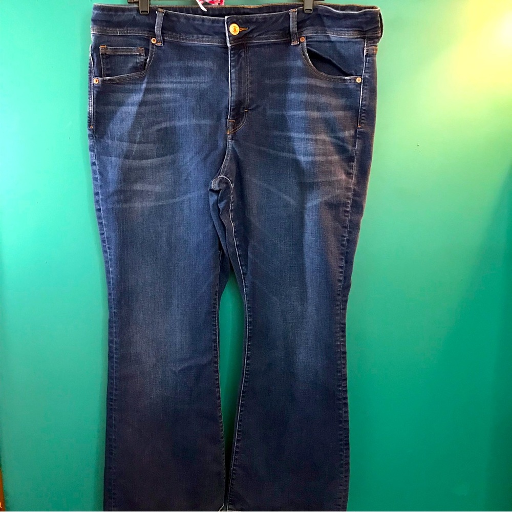 American Eagle BOOTCUT JEANS Dark Wash